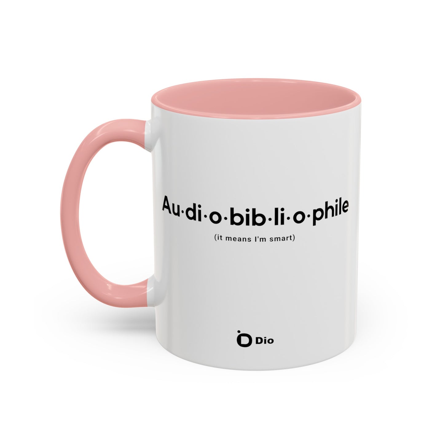 Audiobibliophile Accent Coffee Mug, 11oz