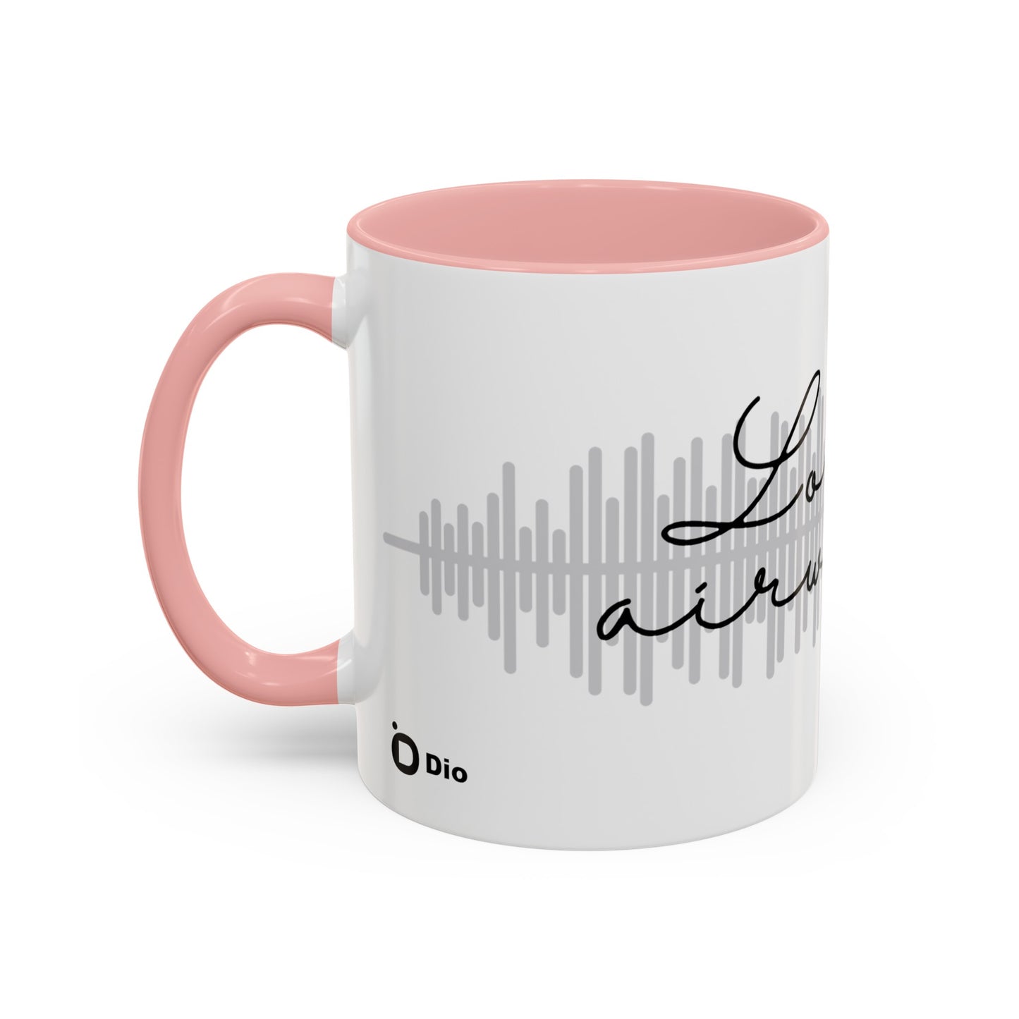 Love is in the Airwaves Accent Coffee Mug, 11oz