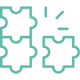 Puzzle tiles icon